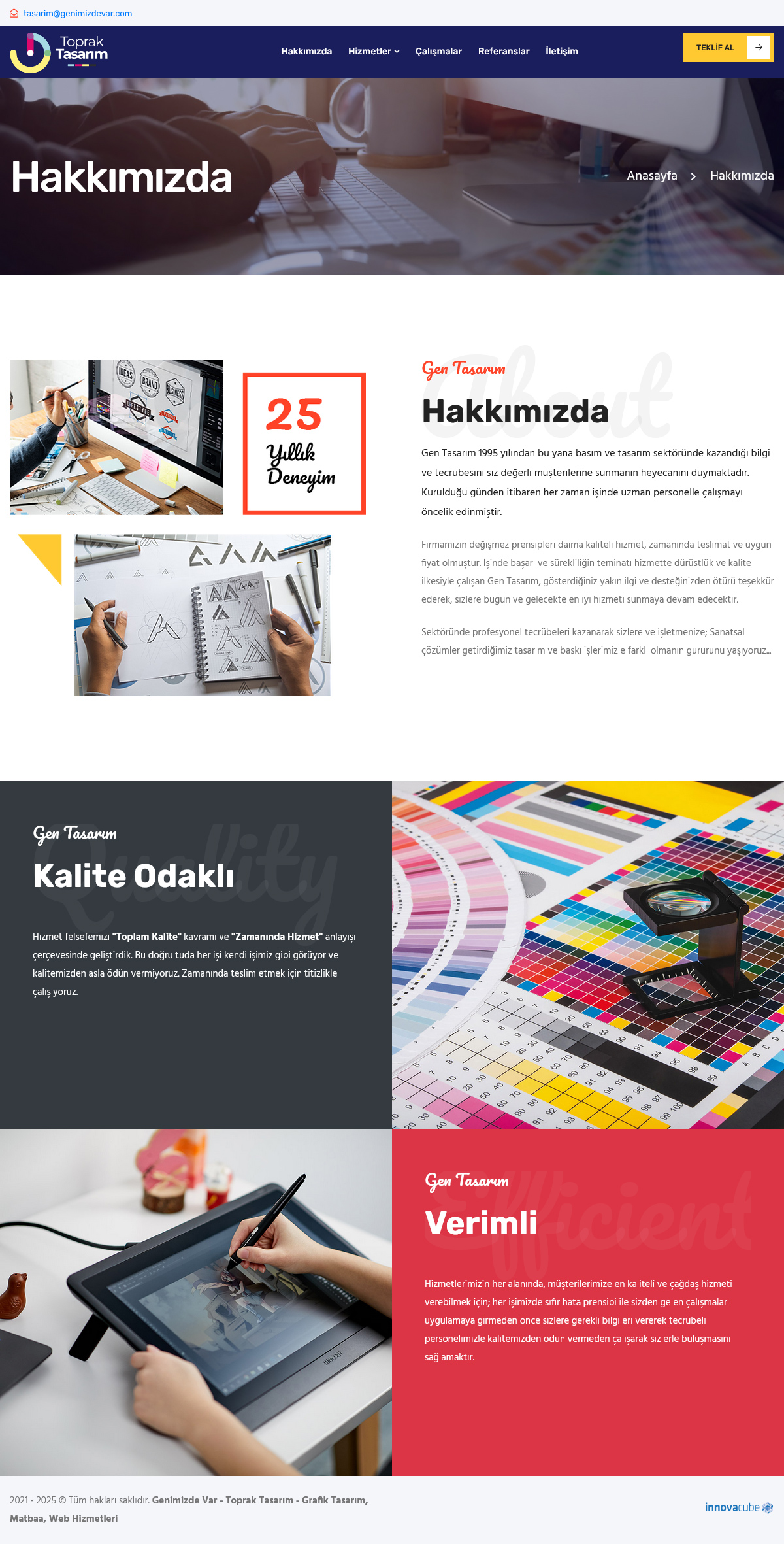 Web Tasarım, Genimizde Var