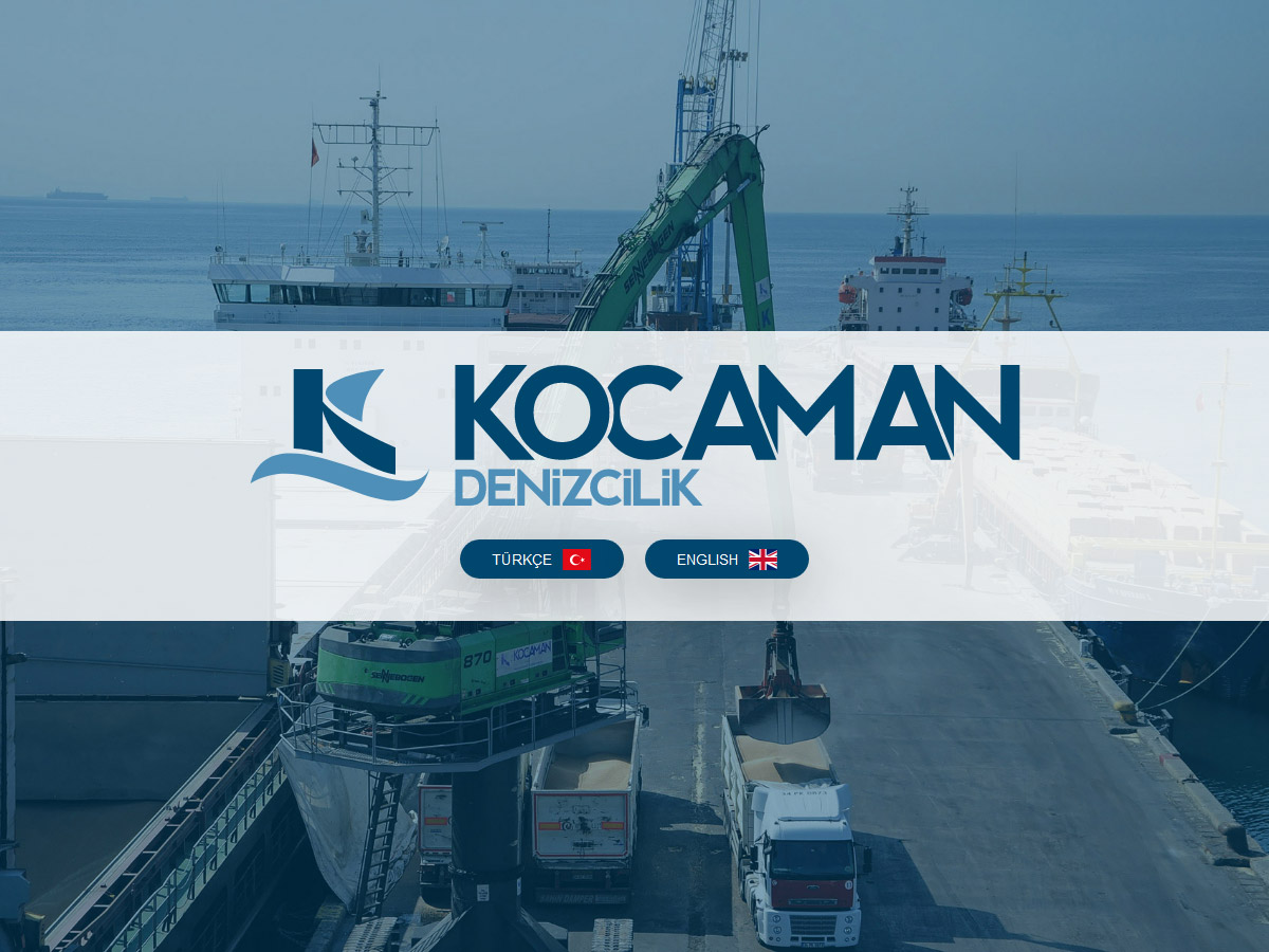 Web Design, Kocaman Marine Ltd.